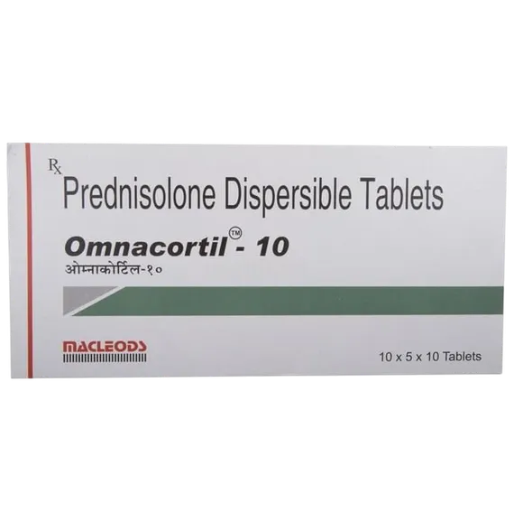 omnacortil 10mg tablet 10's